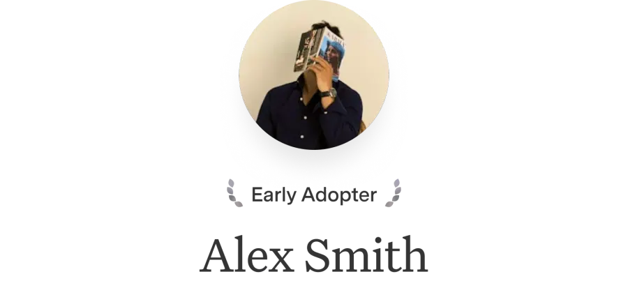 Alex Smith, Early Adopter