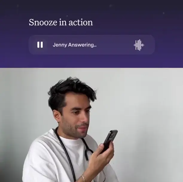 Snooze in action