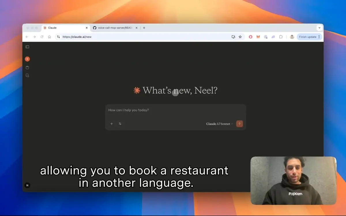 Voice call MCP server demo